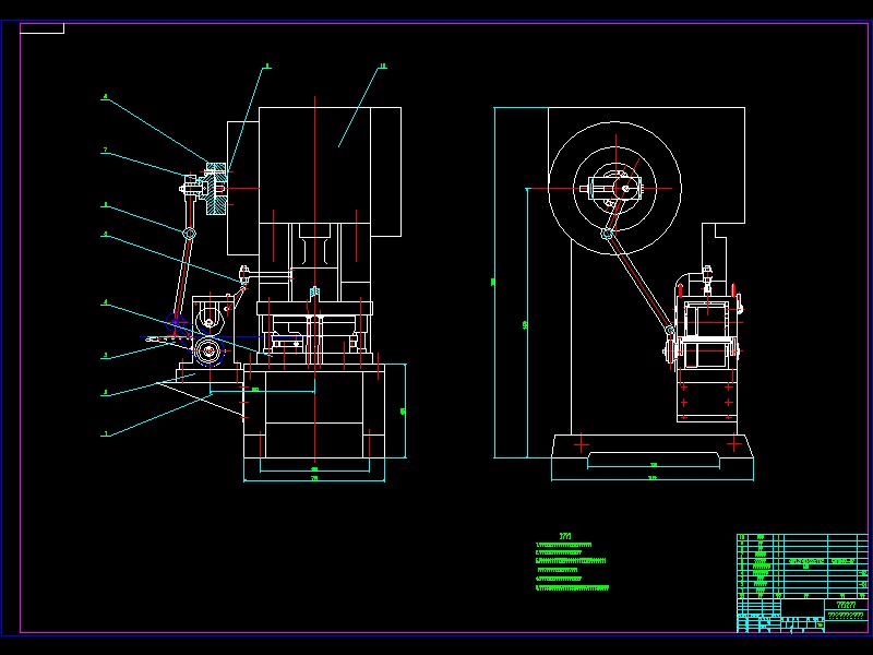 JS59-冲床自动送料机构的设计[含全套图和文档]